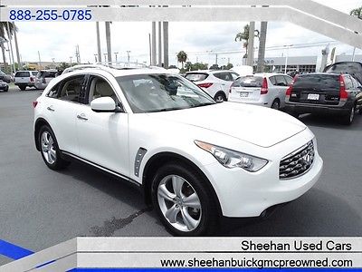 Infiniti : FX 35 One Owner FLA Driven Luxury SUV Lthr Roof! 2011 infiniti fx 35 one owner fla driven luxury suv lthr roof automatic 4 door