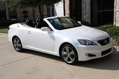 Lexus : IS Convertible Navigation Luxury Pkg Ventilated Seats Camera Intuitive Parking Assist Loaded