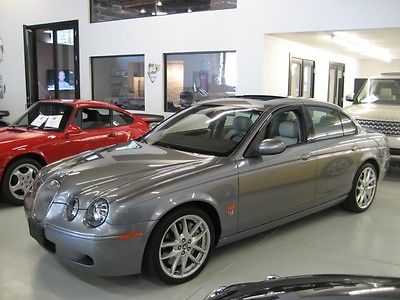 Jaguar : S-Type R Sedan 4-Door 2007 jaguar s r type one owner 7 542 miles