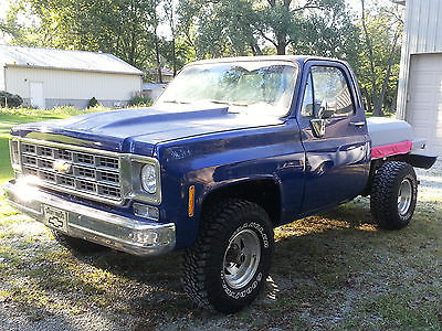 Chevrolet : C/K Pickup 1500 Scottsdale Mostly completed project truck.  Running and driving condition!