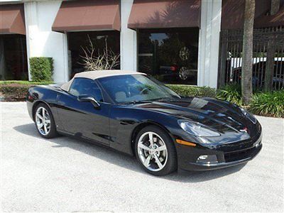 Chevrolet : Corvette SUPER LOW MILES-ONE OWNER-LOCAL TRADE-IN!!! 2009 chevrolet corvette 3 lt convertible navigation auto trans one owner