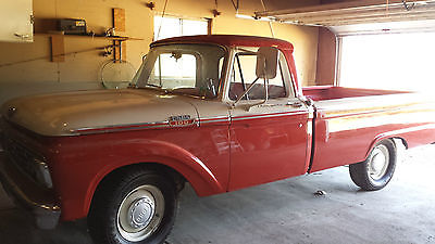Ford : Other CUSTOM CAB 1964 ford custom cab pick up 7716 miles again 7716 miles v 8 stick on floor