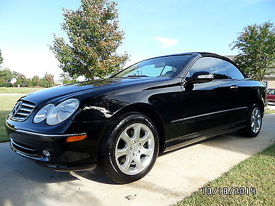 Mercedes-Benz : CLK-Class CLK320 CABRIOLET CONVERTIBLE 2004 mercedes benz clk 320 cabriolet 3.2 l v 6 86 k miles bose new michelines