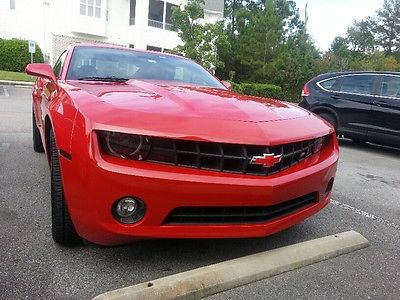 Chevrolet : Camaro RS 2010 chevrolet camaro 1 lt rs package clean cafax low miles exhaust new tires