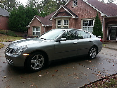Infiniti : G35 4 DOOR INFINITY G G35 2004 LOADED, LEATHER, MOONROOF, FAST & SMOOVE TRANSMISSION