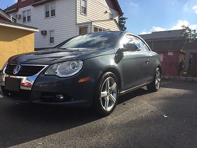 Volkswagen : Eos 2.0T SPORT 2007 vw eos manual sunroof salvage title repaired very clean black leather