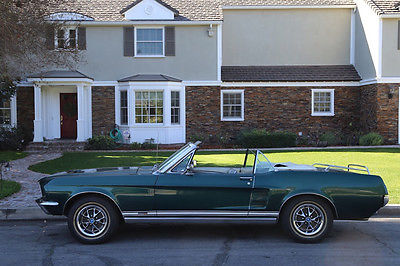 Ford : Mustang GTA Convertible 1967 ford mustang gta convertible 390 engine