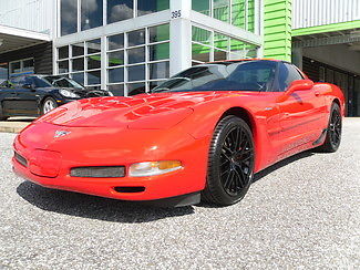 Chevrolet : Corvette Z06 2003 red z 06 only 42 k miles