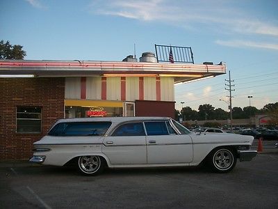 Chrysler : Town & Country NEWPORT 1962 chrysler newport 9 pass hardtop surf station wagon rat rod custom patina