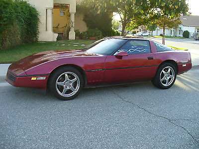 Chevrolet : Corvette Burgundy Amazing California Rust Free Corvette  $15,000 Total Restoration  1 of a Kind