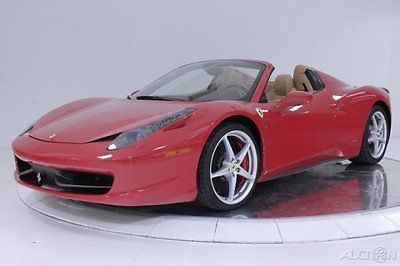 Ferrari : 458 Spider AFS Carbon Fiber LED Electric Daytona Lifter Sport Exhaust Navigation Camera