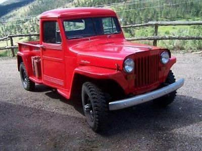 Jeep : Other Willys 47 jeep willys pickup truck 131200 miles