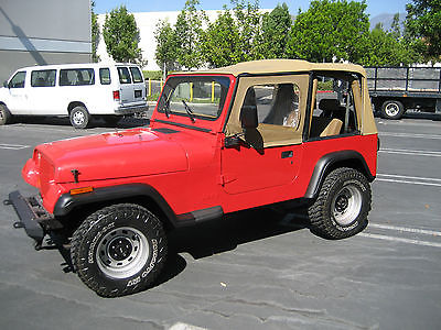 Jeep : Wrangler S Sport Utility 2-Door 1994 jeep wrangler s sport utility 2 door 2.5 l reconditioned