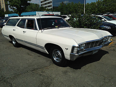Chevrolet : Impala Station Wagon 1967 chevrolet impala station wagon 283 automatic factory air conditioning trade