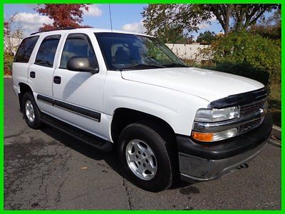 Chevrolet : Tahoe LT 2004 chevy tahoe 4 x 4 v 8 auto leather 3 rd seat clean carfax runs great