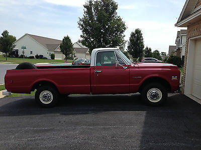 Chevrolet : C/K Pickup 1500 Long bed 1972 chevrolet chevy k 10 4 wd pickup original 350 long bed matching s