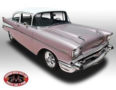 Chevrolet : Bel Air/150/210 57 chevy 210 rare dusk pearl 4 speed numbers matching