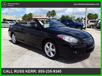 Toyota : Solara SLE CONVERTIBLE CLEAN CARFAX LEATHER NICE CALL DB! 2008 toyota solara sle used 3.3 l v 6 24 v automatic front wheel drive convertible