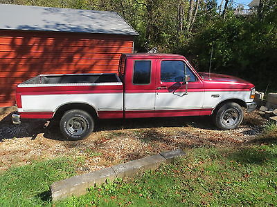Ford : F-150 XLT extended cap pickup 2 door 1995 ford f 150 2 x 4 xlt