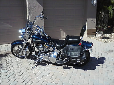Harley-Davidson : Softail Fuel Injected 2002 Heritage Softail Excellent Condition No Reserve