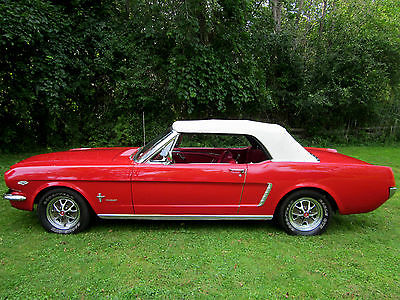 Ford : Mustang High Performance 1965 ford mustang convertible hipo high performance k code cobra 289 4 speed gt
