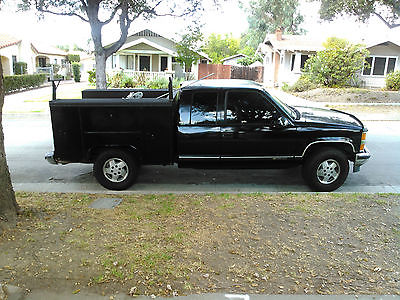 Chevrolet : C/K Pickup 1500 Extended Cab 1995 chevy silverado k 1500 utility truck