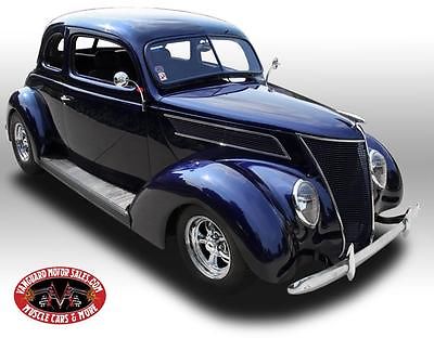Ford : Other Street Rod 1937 ford street rod steel coupe air loaded custom wow