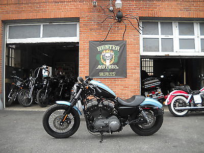 Harley-Davidson : Sportster 2008 harley davidson xl 1200 nightster black motor stock paint