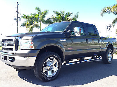 Ford : F-250 HEADSTUDS! F-250 LARIAT TURBO DIESEL! BULLETPROOF! HEADSTUDS! 4X4! 2006 FORD F-250 LARIAT FX4 4DR CREW CAB TURBO DIESEL! LEATHER!