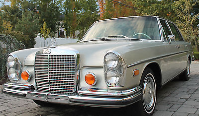 Mercedes-Benz : 200-Series 280SEL 1973 mercedes benz 280 sel 4.5 liter 94 k 108 floor shift silver at original