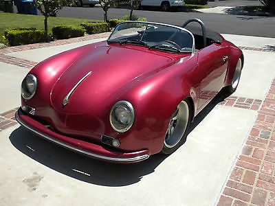 Porsche : 356 2-Door 1957 red porsche 356 speedster