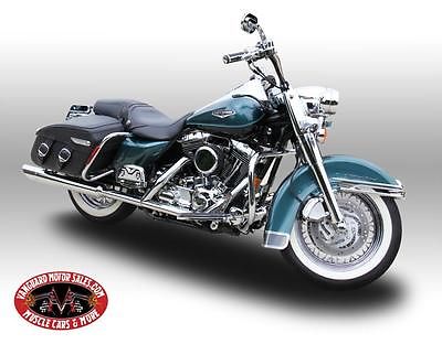 Harley-Davidson : Touring 2001 harley road king 4 k miles wow custom