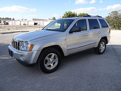 Jeep : Grand Cherokee Limited Sport Utility 4-Door 2006 jeep grand cherokee limited 4.7 l 4 wd navigation loaded clear title great