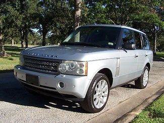 Land Rover : Range Rover Super Charged Extra Clean 2008 land rover range rover super charged loaded extra clean
