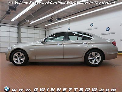 BMW : 5-Series 528i 528 i 5 series low miles 4 dr sedan automatic gasoline 2.0 l 4 cyl cashmere silver