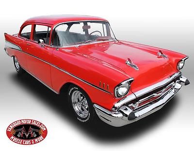 Chevrolet : Bel Air/150/210 1957 chevrolet 210 red beautiful show car wow