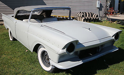 Ford : Fairlane Two Door Convertible 1957 ford fairlane convertible project car
