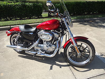 Harley-Davidson : Sportster 2012 harley sportster super low only 800 miles and like new