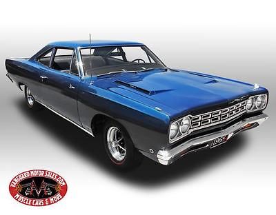 Plymouth : Road Runner 68 numbers match 383 727 documented gorgeous wow