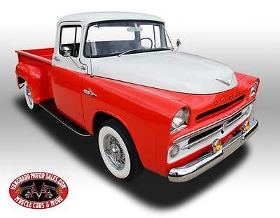 Dodge : Other Pickups Pickup 1957 dodge d 100 pickup rare restored gorgeous wow