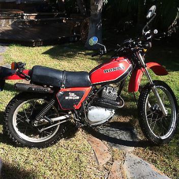 Honda : Other 1981 honda xl 25 s endure road legal excellent condition motorcycle