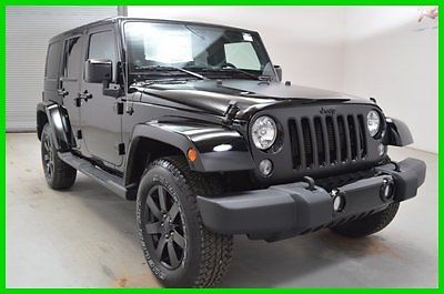 Jeep : Wrangler Sahara SUV 4x4 Automatic Leather int Roof Hard Top New 2014 Jeep Wrangler Unlimited Sahara 4WD Uconnect 18