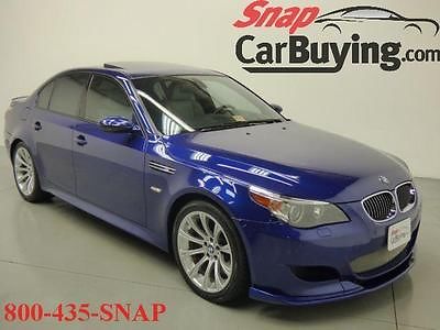 BMW : M5 Base Sedan 4-Door 2006 bmw m 5 only 48 k miles navi sports pkg heads up display great condition sell