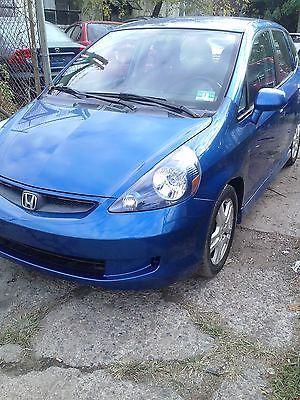 Honda : Fit EX Hatchback 4-Door 2007 honda fit 5 speed mint condtion runs 100 90 000 mi