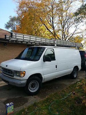 Ford : E-Series Van BASE STANDARD CARGO VAN 2-DOOR 2000 ford e 250 v 8 with roofing equipment