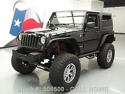 Jeep : Wrangler WE FINANCE!! 2008 jeep wrangler x 2 dr hardtop 4 x 4 auto lifted 48 k mi texas direct auto