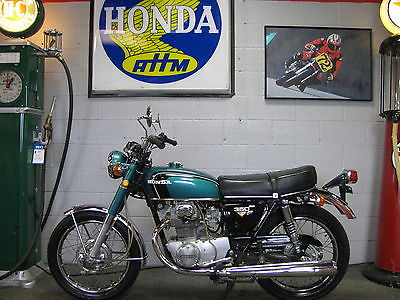 Honda : CB 1971 honda cb 350 ready to ride motorcycle one year color