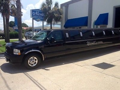 Ford : Excursion 2003 ford excursion 16 passenger 200 stretch black limo