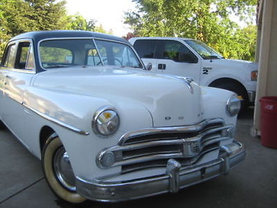 Dodge : Coronet Chrome 1950 dodge coronet interior restored original navy blue white