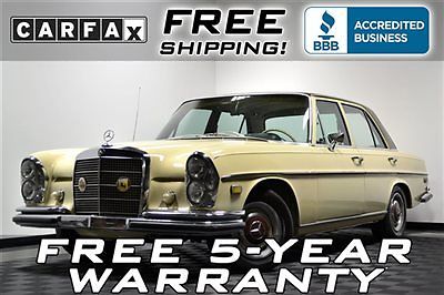Mercedes-Benz : 200-Series 280 SE Sedan Must See 280se Free Shipping or 5 Year Warranty Classic Leather Power